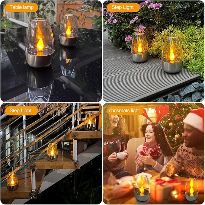 Solaire Tea Lights | Flameless, Waterproof with Dusk Sensor 2