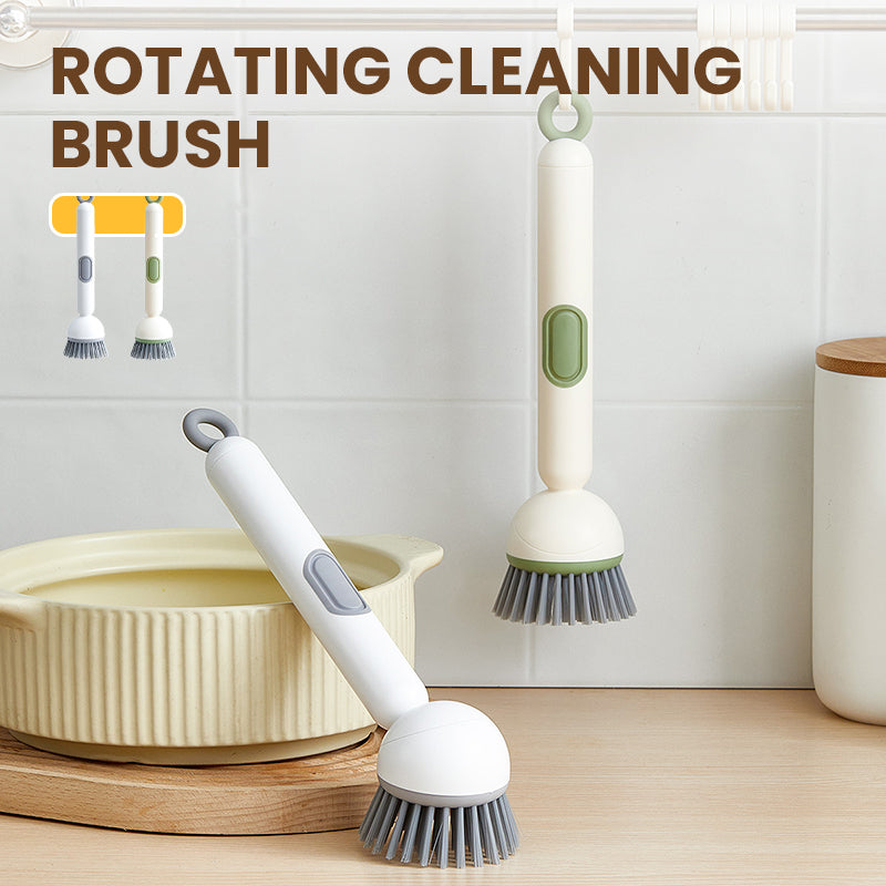 Sonic Clean Brush | Ergonomic Rotating Tool with Built-in Liquid Dispenser 1