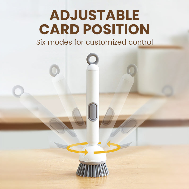 Sonic Clean Brush | Ergonomic Rotating Tool with Built-in Liquid Dispenser 6
