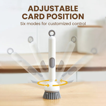 Sonic Clean Brush | Ergonomic Rotating Tool with Built-in Liquid Dispenser 6