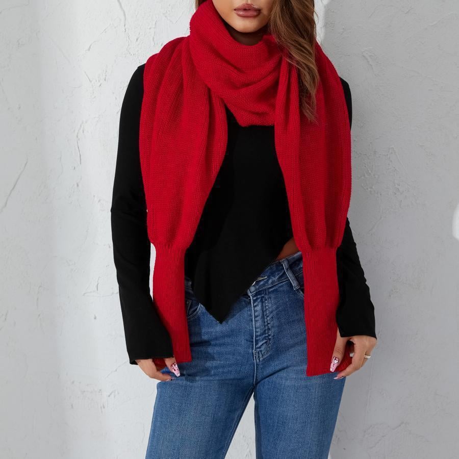 Sora Knit Wrap Sweater | Cozy Crochet Shawl 5