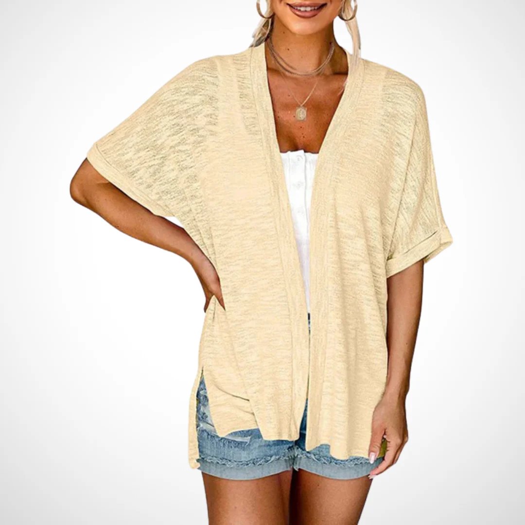 Sora Short Sleeve Cardigan | Flowy, Lightweight 1
