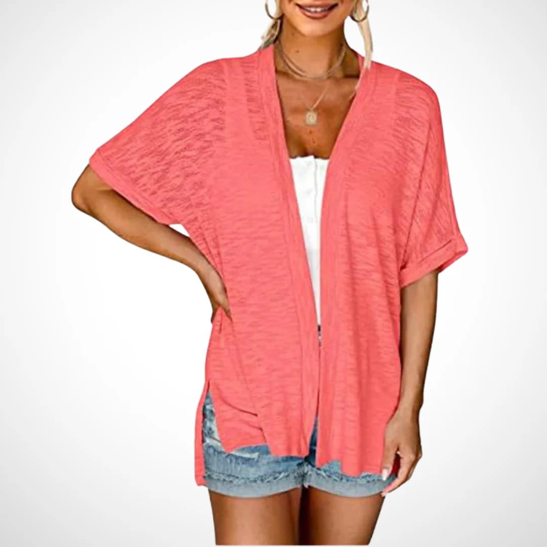 Sora Short Sleeve Cardigan | Flowy, Lightweight 10