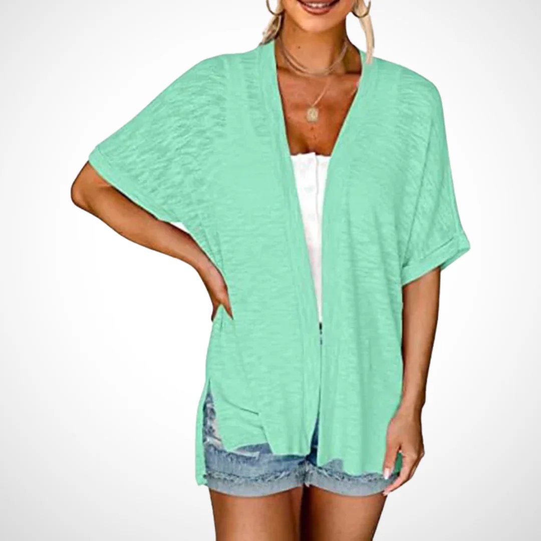 Sora Short Sleeve Cardigan | Flowy, Lightweight 6
