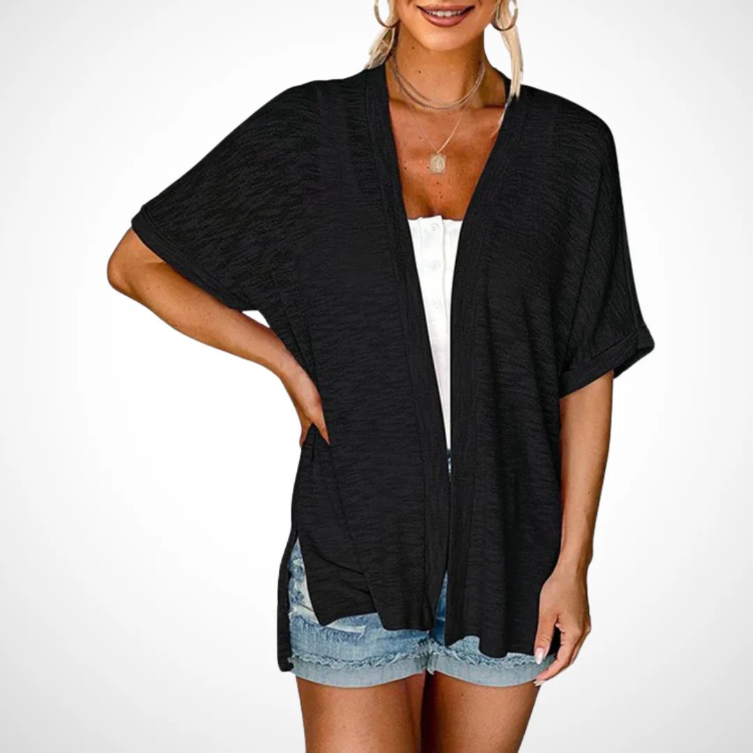 Sora Short Sleeve Cardigan | Flowy, Lightweight 8