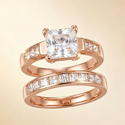 Sora Sparkle Ring | Brilliant Cubic Zirconia, Durable Copper Base 4