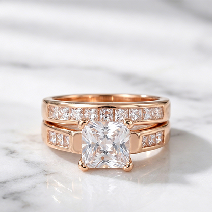 Sora Sparkle Ring | Brilliant Cubic Zirconia, Durable Copper Base 8