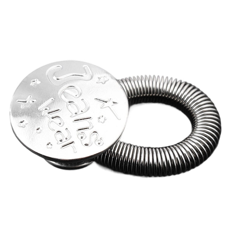 Sorin Waist Extender Button | Spring-Loaded Zinc Alloy for Jeans 12
