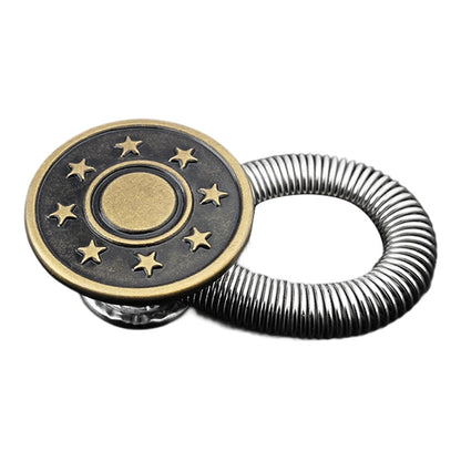 Sorin Waist Extender Button | Spring-Loaded Zinc Alloy for Jeans 17