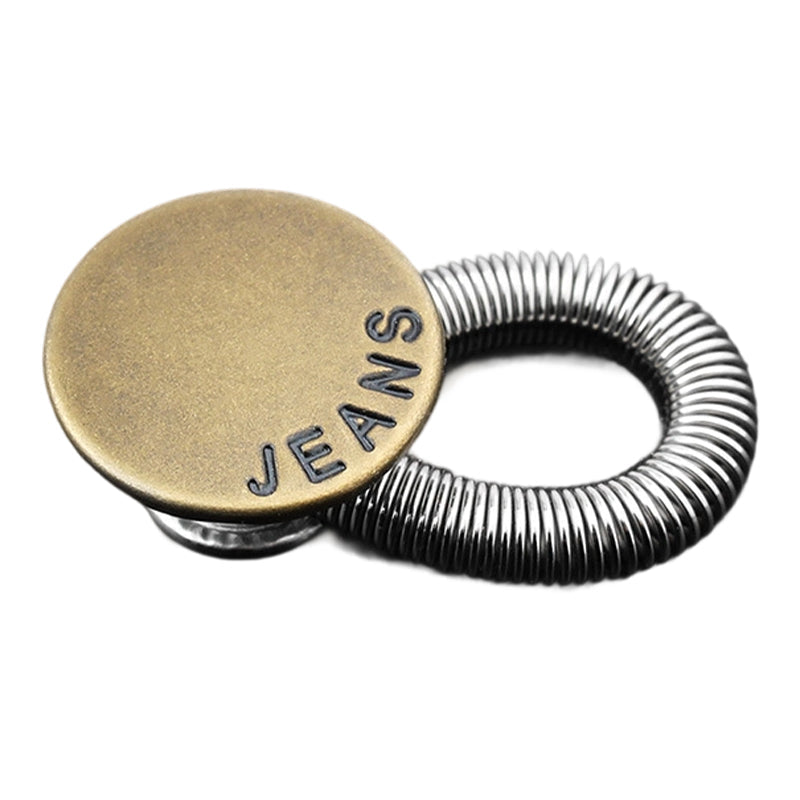 Sorin Waist Extender Button | Spring-Loaded Zinc Alloy for Jeans 9