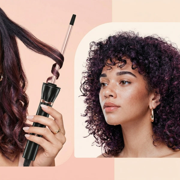 Sparklux Curling Iron | Tourmaline Ceramic, 10mm Barrel, Fast Heat-Up 0