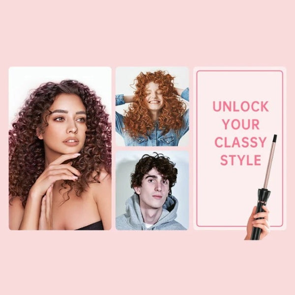 Sparklux Curling Iron | Tourmaline Ceramic, 10mm Barrel, Fast Heat-Up 7