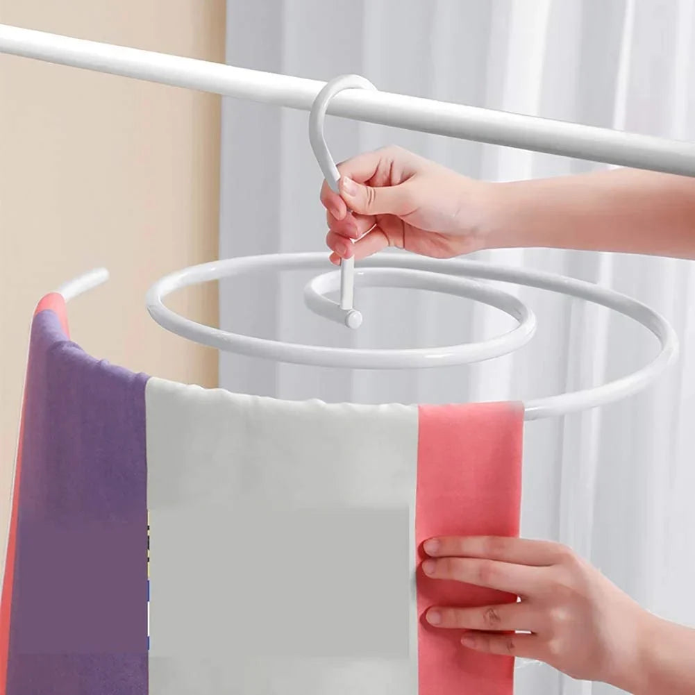 Spero Spiral Drying Rack | Stainless Steel, 360° Rotating, Space-Saving Laundry Solution 0