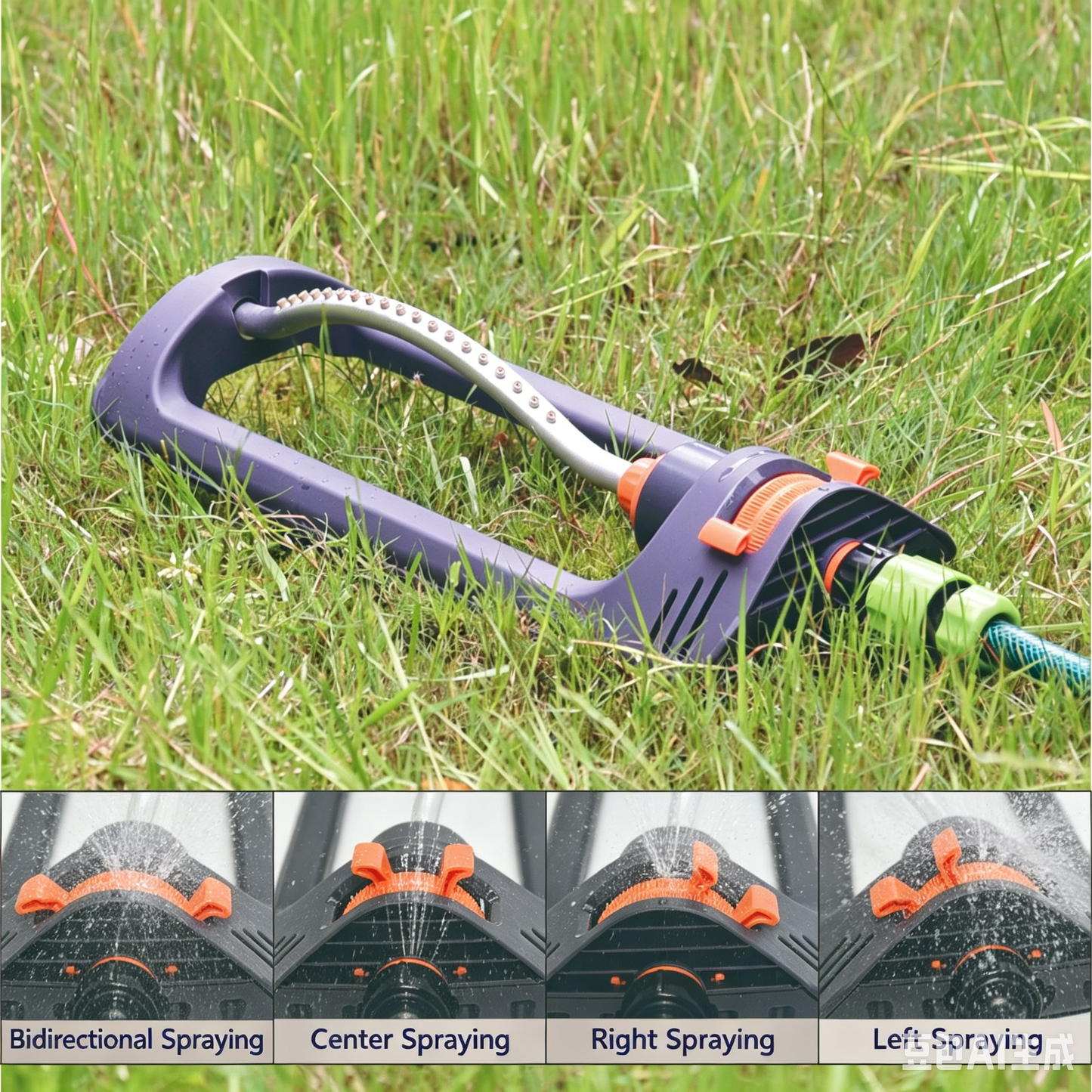 Sprilo Rotary Sprinkler System | Adjustable Coverage, Water-Saving Design 2