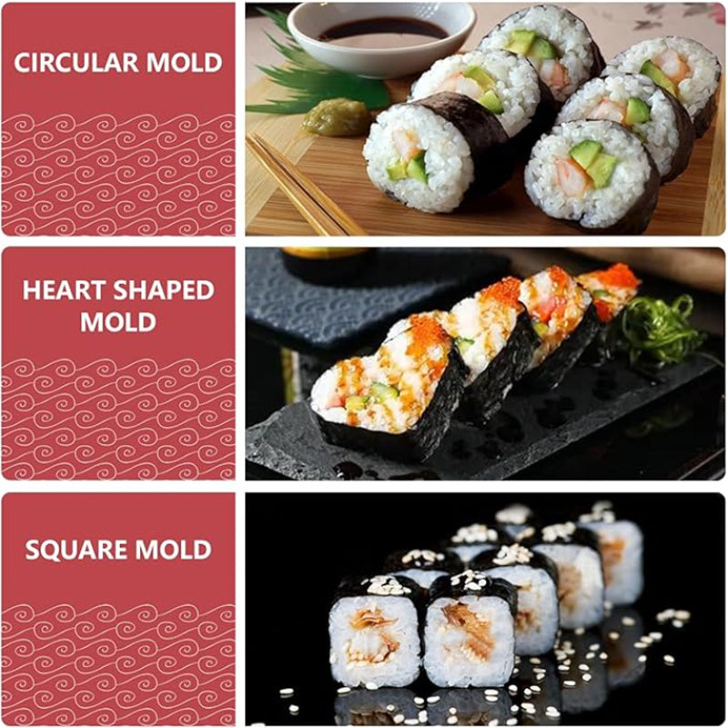 Sushi Master Kit | Complete Sushi Making Kit for Beginners, Easy to Use 2