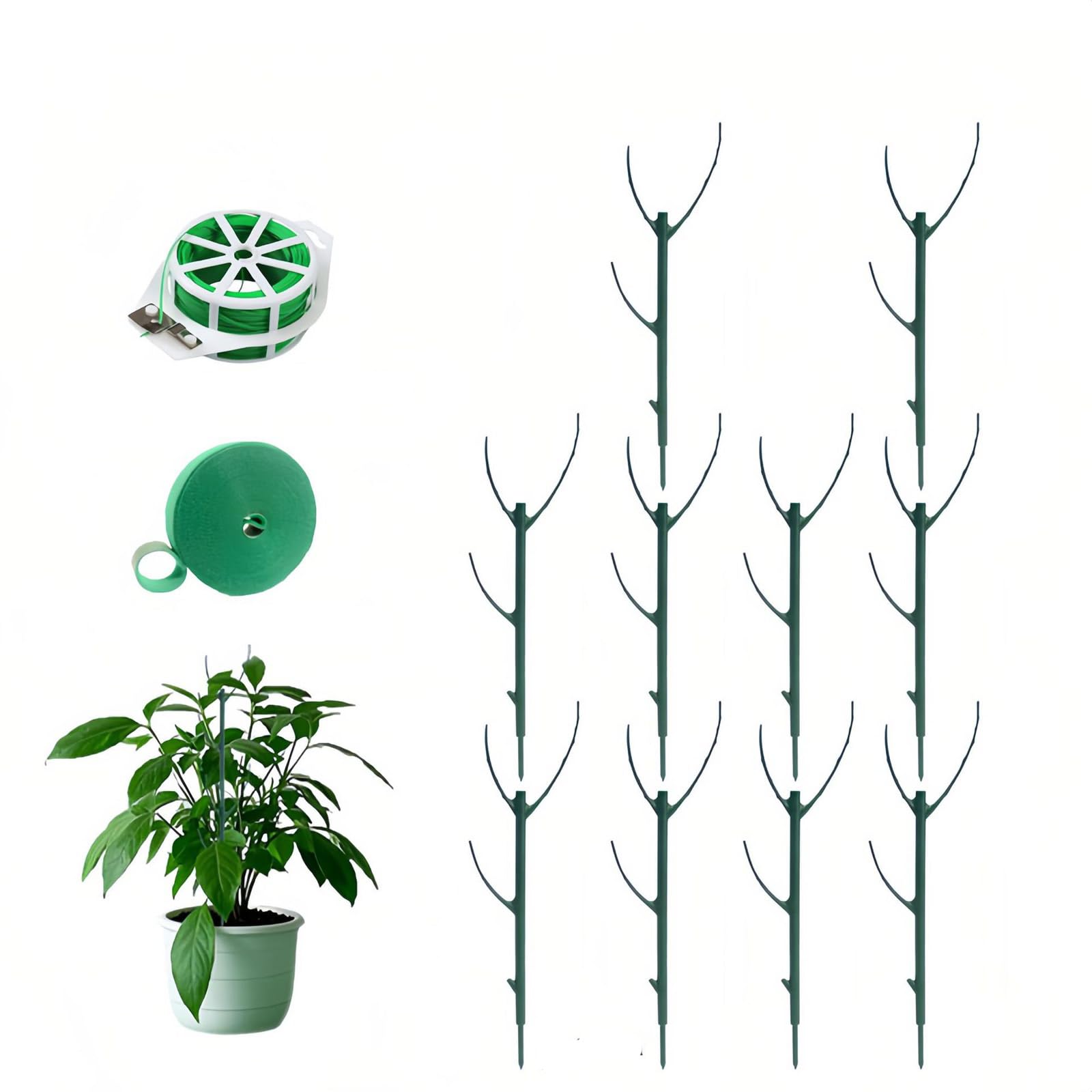 Syla Plant Support | Stackable Tomato Trellis for Climbing Plants 8