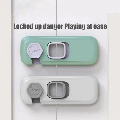 Trego Child Safety Locks | Multifunctional ABS Protection for Cabinets and Refrigerators 1