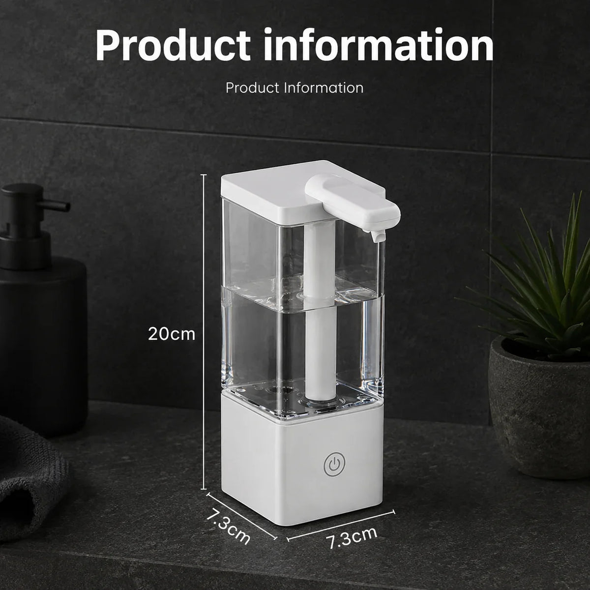 Trek Automatic Soap Dispenser | Touchless, Sensor-Activated, Kitchen & Bathroom Use 5