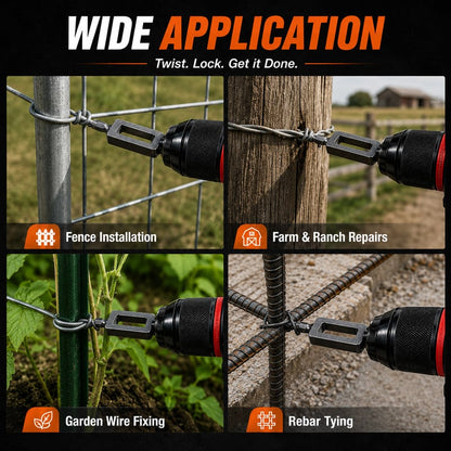 TwistPro Wire Twister for Drill | Fast Wire Twisting Tool, Durable Alloy Steel 4