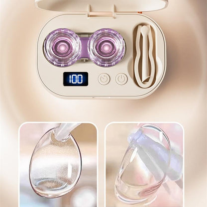 Ulysses Contact Lens Cleaner | Ultrasonic Rechargeable with Mirror 4