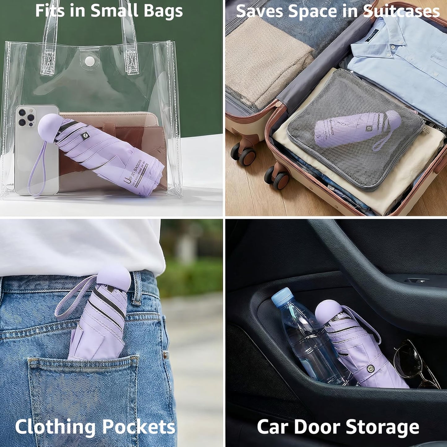 Uplift Pocket Umbrella | Ultra-Compact, Hard Case 5