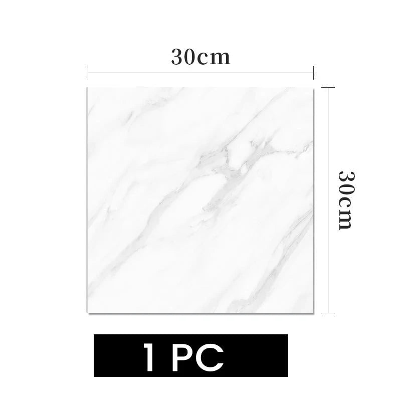 Vinyluxe Peel & Stick Tiles | Waterproof Vinyl, Slip-Resistant, Set of 5 0