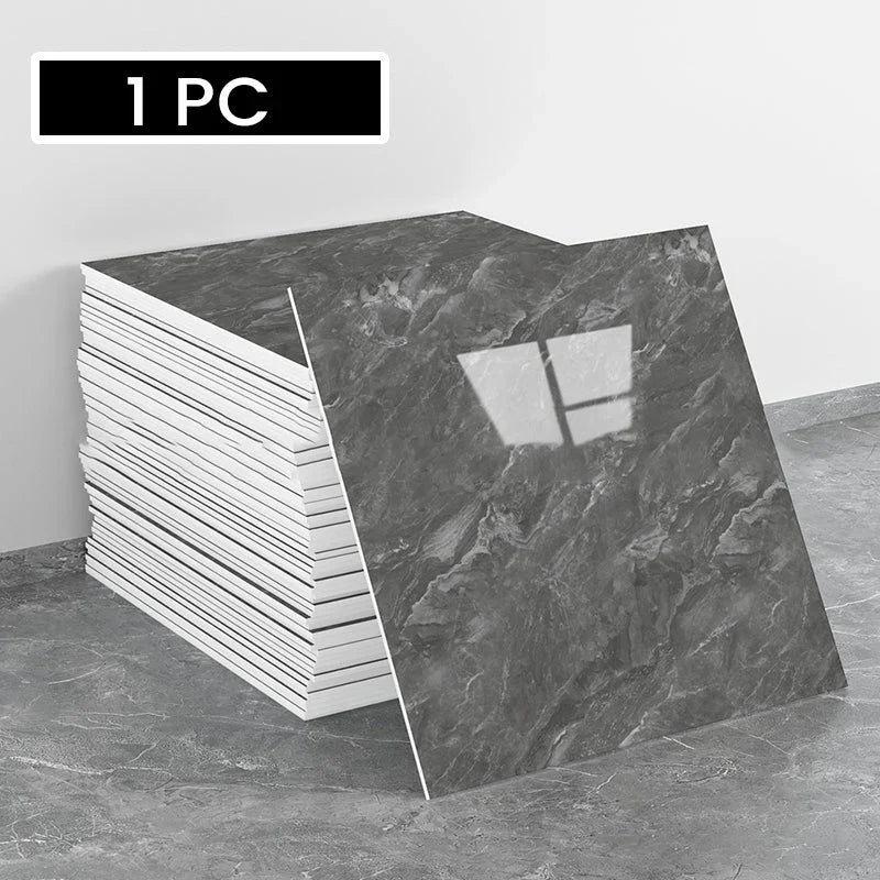 Vinyluxe Peel & Stick Tiles | Waterproof Vinyl, Slip-Resistant, Set of 5 9