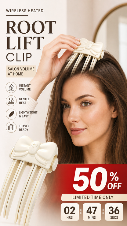 Viora Lift Clip | Wireless Heated Volume Enhancer for Fine Hair 7