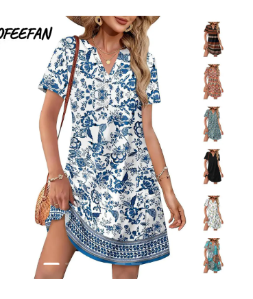 Viva Hawaiian Dress | Women's Casual Midi with Pockets, Lightweight Fabric 0