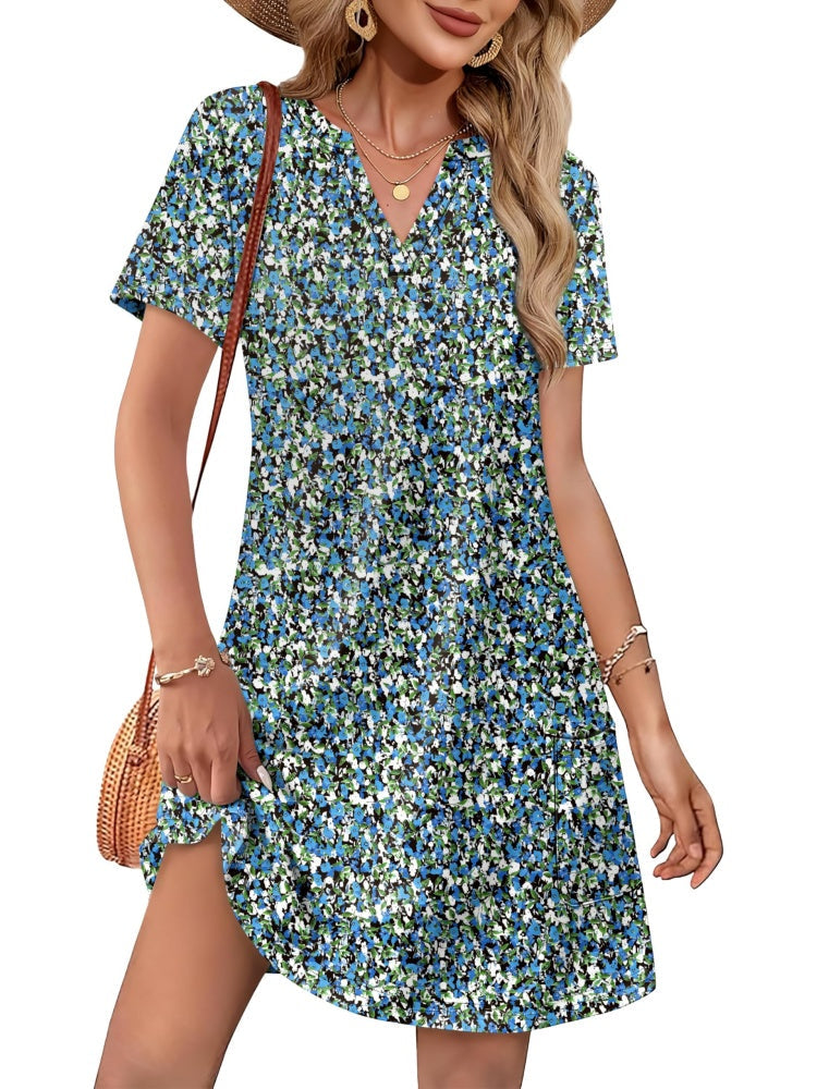 Viva Hawaiian Dress | Women's Casual Midi with Pockets, Lightweight Fabric 6