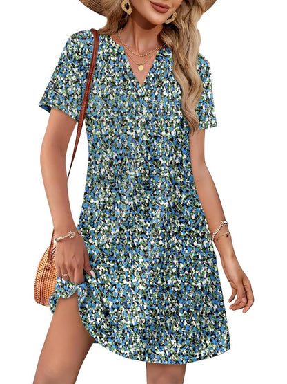Viva Hawaiian Dress | Women's Casual Midi with Pockets, Lightweight Fabric 6