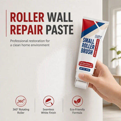 Wallo Waterproof Wall Repair Paste | Integrated Roller Brush, Easy Application 1