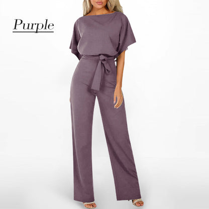 Wanda Wide Leg Jumpsuit | High Waist, Breathable Design 10