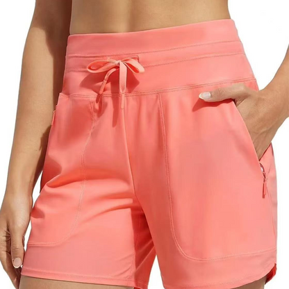 Wavy Athletic Shorts | Quick-Drying, Built-in Boxer Liner, UPF 50+ 5