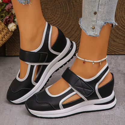 Willa Walking Shoes | Breathable Cut-Out Design, Adjustable Fit, Cushioned Sole 2