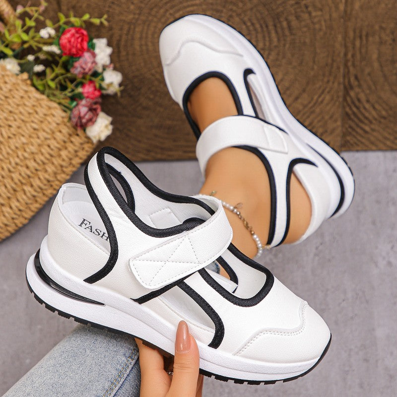 Willa Walking Shoes | Breathable Cut-Out Design, Adjustable Fit, Cushioned Sole 7