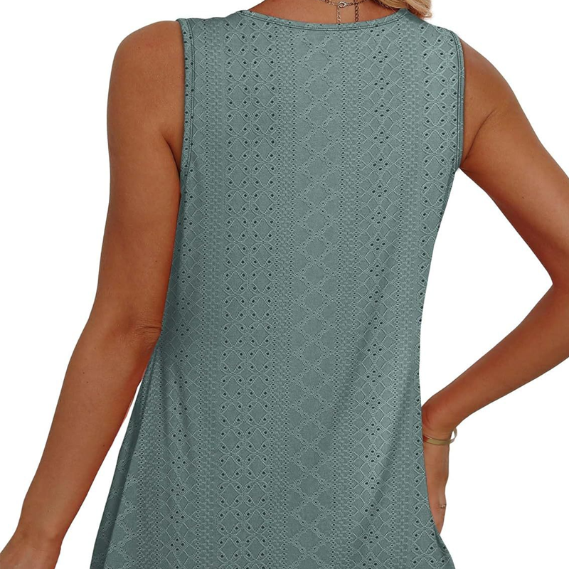 Wina Floral Tank Top | V-Neck, Sleeveless Design, Soft Fabric 6