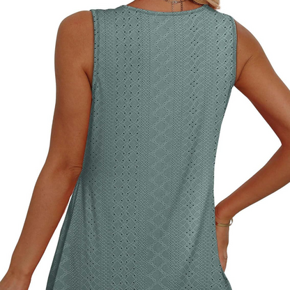 Wina Floral Tank Top | V-Neck, Sleeveless Design, Soft Fabric 6