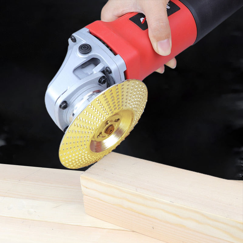 Wizzy Wood Shaping Wheel | Fast-Cut, Wear-Resistant 2