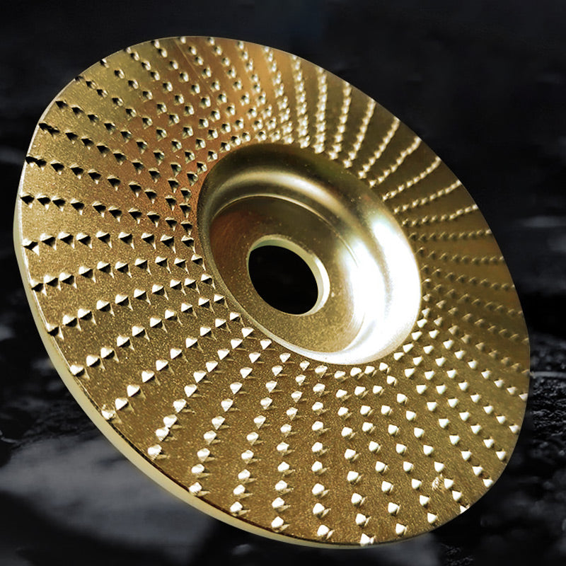 Wizzy Wood Shaping Wheel | Fast-Cut, Wear-Resistant 4