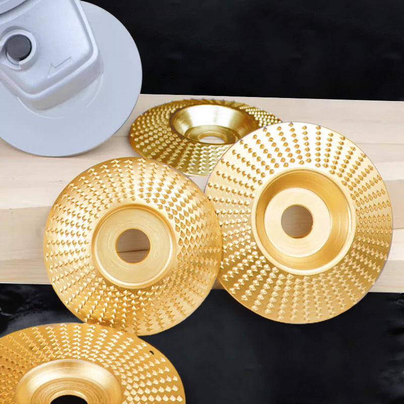 Wizzy Wood Shaping Wheel | Fast-Cut, Wear-Resistant 5