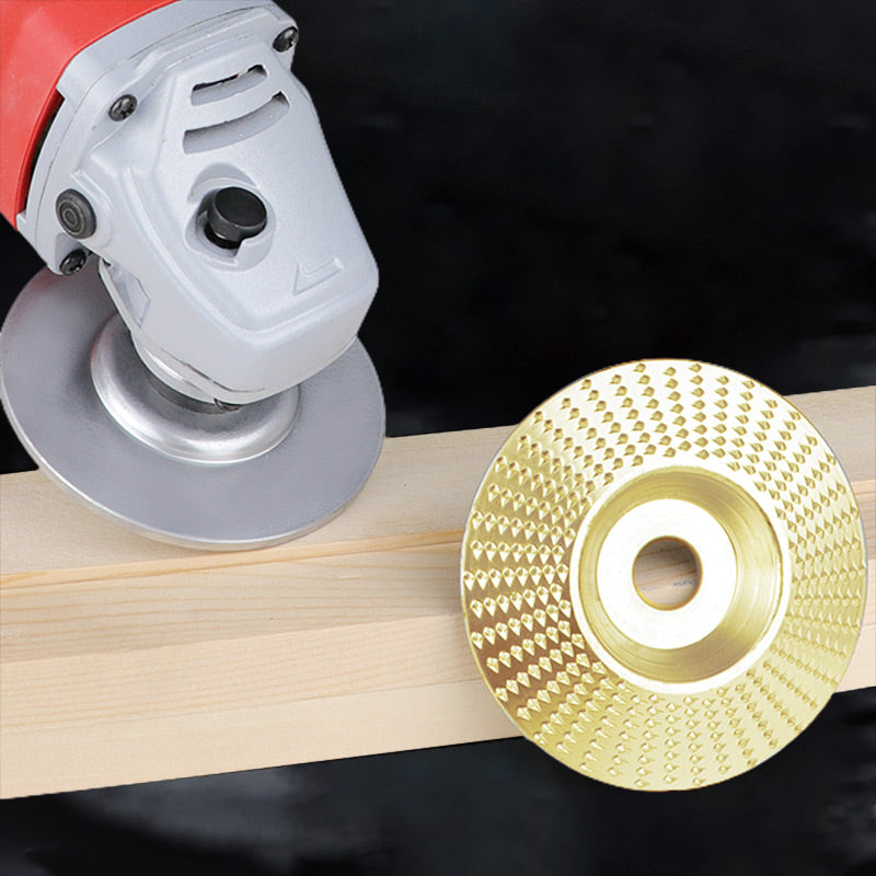 Wizzy Wood Shaping Wheel | Fast-Cut, Wear-Resistant 6