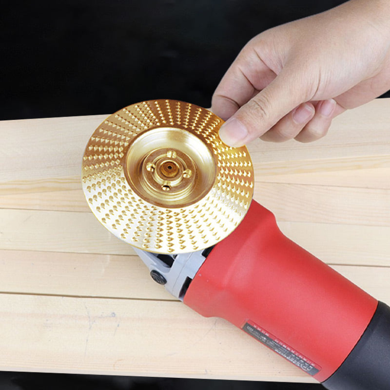 Wizzy Wood Shaping Wheel | Fast-Cut, Wear-Resistant 7