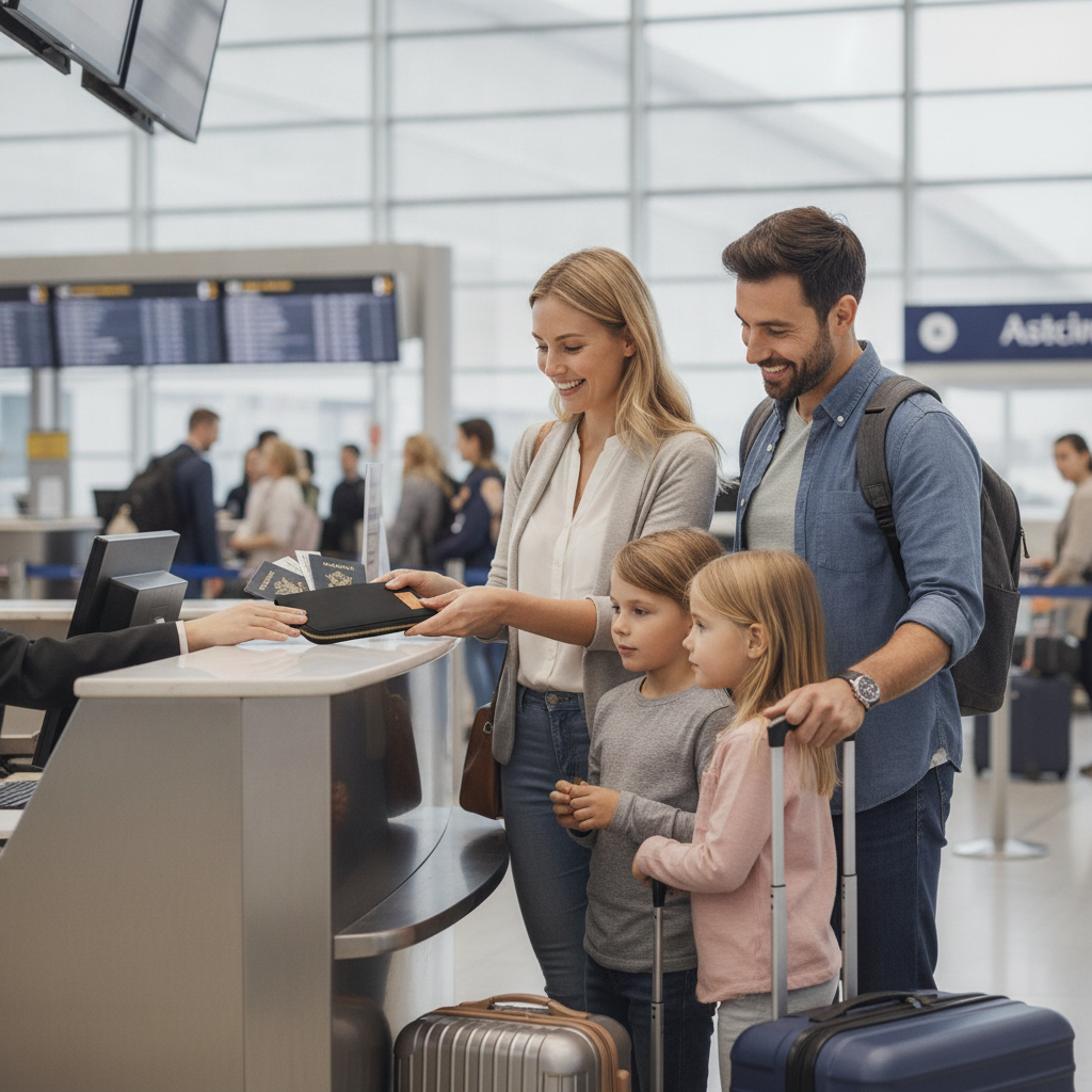 Travelo™ Family Passport Holder for 4