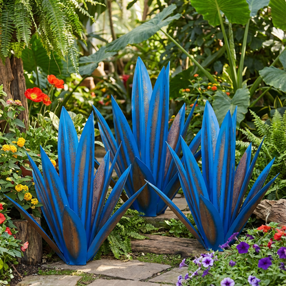 Aero Agave Garden Decor | Waterproof Solar LED Outdoor Ornament - Hartwella