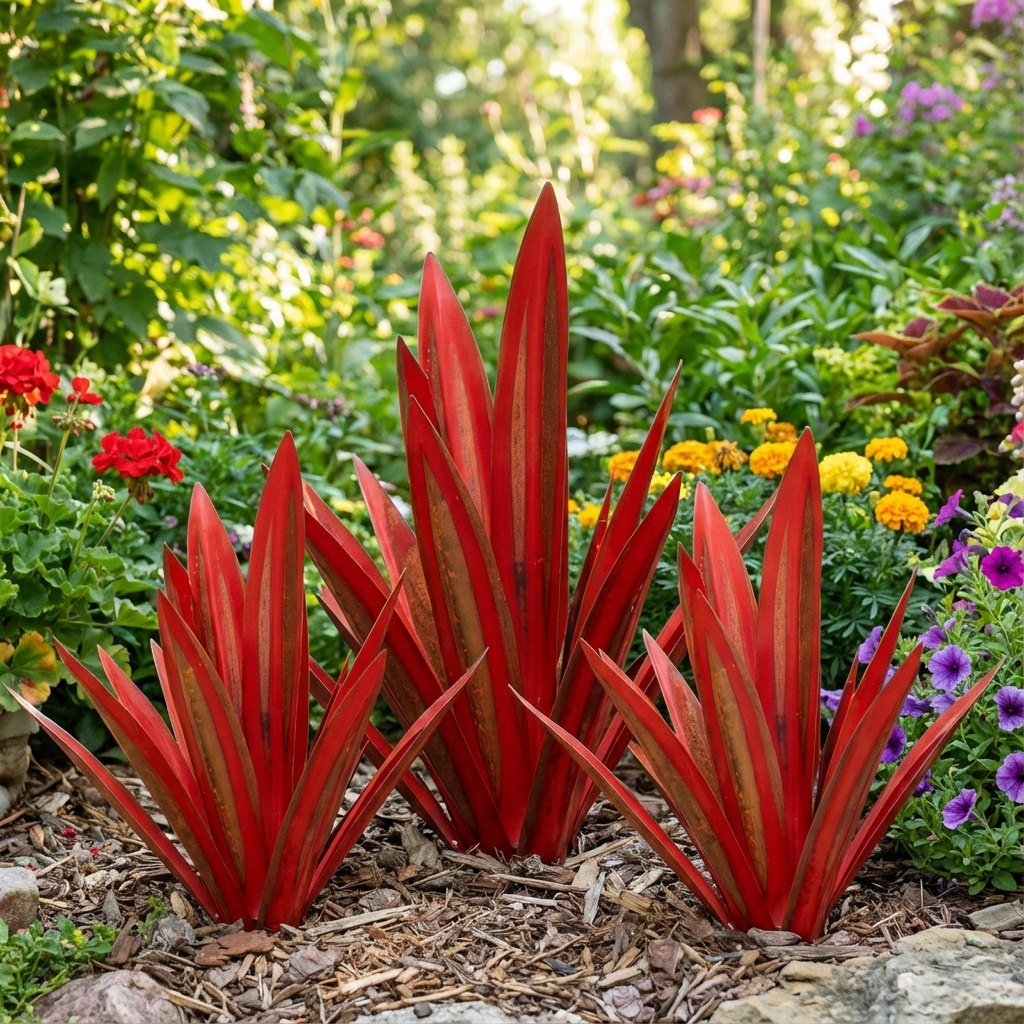 Aero Agave Garden Decor | Waterproof Solar LED Outdoor Ornament - Hartwella