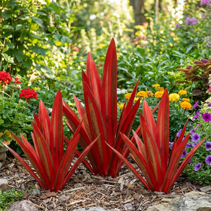 Aero Agave Garden Decor | Waterproof Solar LED Outdoor Ornament - Hartwella