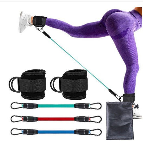 Aero Ankle Fitness Belt | Adjustable Resistance Bands Set - Hartwella