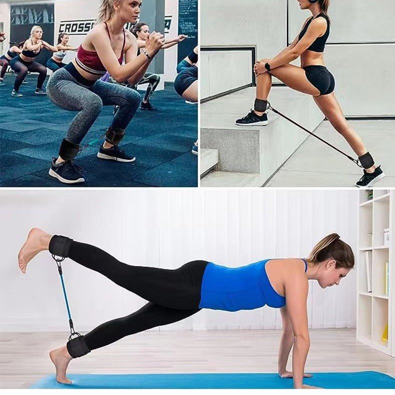 Aero Ankle Fitness Belt | Adjustable Resistance Bands Set - Hartwella