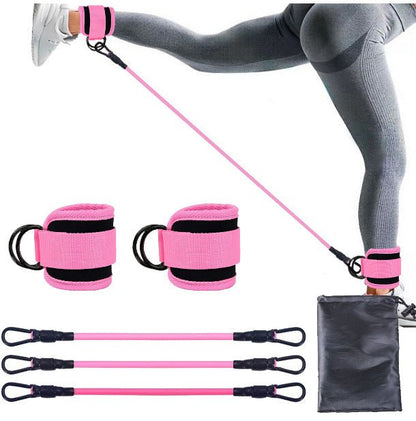 Aero Ankle Fitness Belt | Adjustable Resistance Bands Set - Hartwella